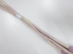 大特価品　上質　未使用品　正絹　撚り房　夏手組帯締め
